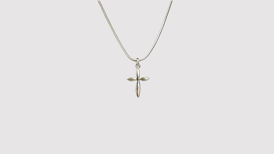 Heather | Simple Cross Necklace