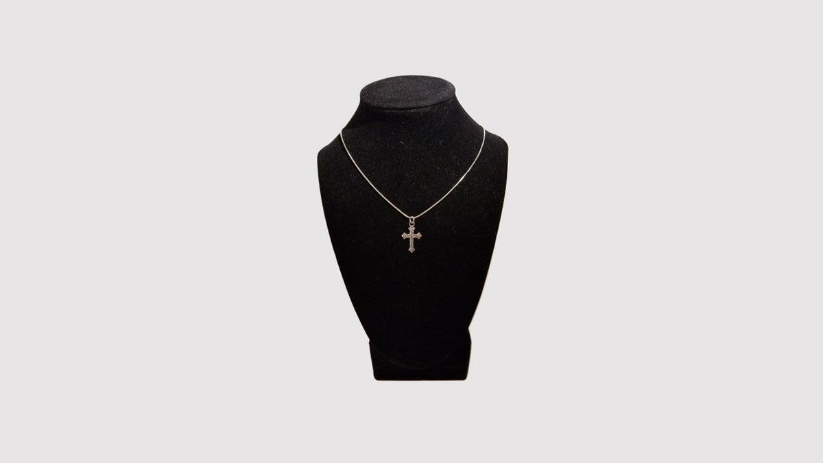 Heather | Cross and Vine Necklace